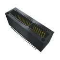 Samtec MEC1 Series Vertical Edge Connector Female, Surface Mount, 60 Contacts, 1 mm Pitch, 2 Row, Solder Termination 
