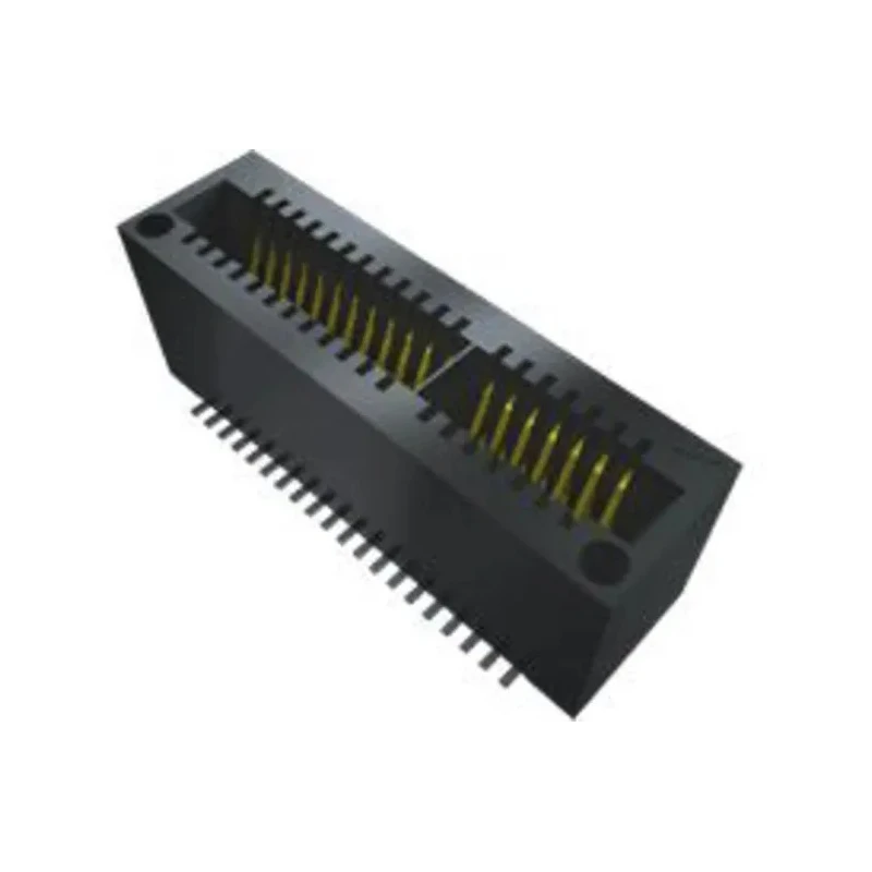 Samtec MEC1 Series Vertical Edge Connector Female, Surface Mount, 60 Contacts, 1 mm Pitch, 2 Row, Solder Termination 