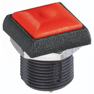 APEM IR Series Red Momentary Push Button Switch Panel Mount 14.8 mm Cutout SPST IP67 IRC3S462
