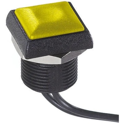 APEM IR Series Push Button Switch Momentary Panel Mount 14.8 mm Cutout SPST IP67 48V dc 250V ac IRC3F452
