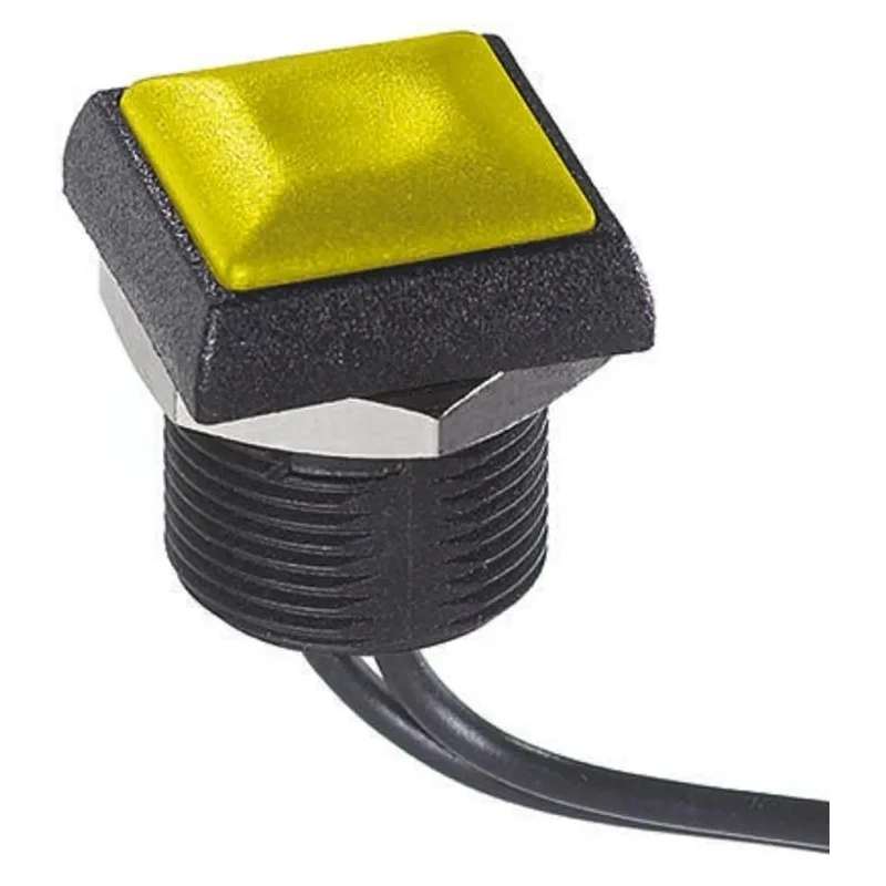 APEM IR Series Push Button Switch Momentary Panel Mount 14.8 mm Cutout SPST IP67 48V dc 250V ac IRC3F452