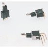 APEM PCB Mount Toggle Switch On-Off-On, SPST, Through Hole Terminal, 24 V dc, 250 V ac TL37P0050