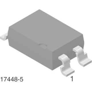 Vishay DC Input Optocoupler Surface Mount 4-Pin 60mA 1.65V Forward Voltage SFH6156-4