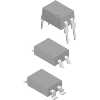Vishay DC Input Optocoupler, Surface Mount, 4-Pin, 1 Channel, 1.65V Forward Voltage, 60mA Max Input Current SFH6106-3