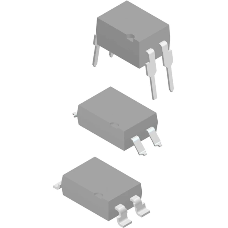 Vishay DC Input Optocoupler, Surface Mount, 4-Pin, 1 Channel, 1.65V Forward Voltage, 60mA Max Input Current SFH6106-3
