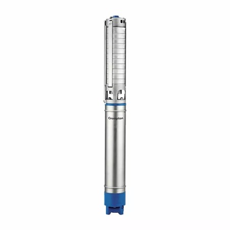 Crompton 12.5 HP 8 Stage V6 Stainless Steel Water Filled Submersible Pump Set, 650CS150-12508U