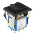 APEM DPDT On-Off-On (On)-Off-(On) Rocker Switch Panel 6A 7000 Series 12.5x15mm 7647AD+U1202+U732