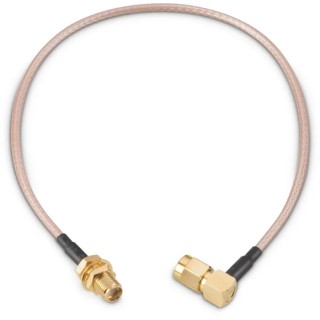 Wurth Elektronik Coaxial Cable 304.8 mm Length, 250V AC, 50 Ω, Polytetrafluoroethylene Jacket, Terminated SMA Series RG316