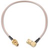 Wurth Elektronik Coaxial Cable 304.8 mm Length, 250V AC, 50 Ω, Polytetrafluoroethylene Jacket, Terminated SMA Series RG316