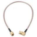 Wurth Elektronik SMA Series 304.8 mm RG316 Coaxial Cable 50 Ω 250V AC White, Terminated RG316