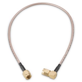 Wurth Elektronik SMA Series 304.8 mm RG316 Coaxial Cable 50 Ω 250V AC White, Terminated RG316