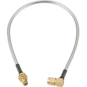 Wurth Elektronik SMA Series 304.8 mm RF Coaxial Cable 50 Ω, Terminated, White 65503603230507