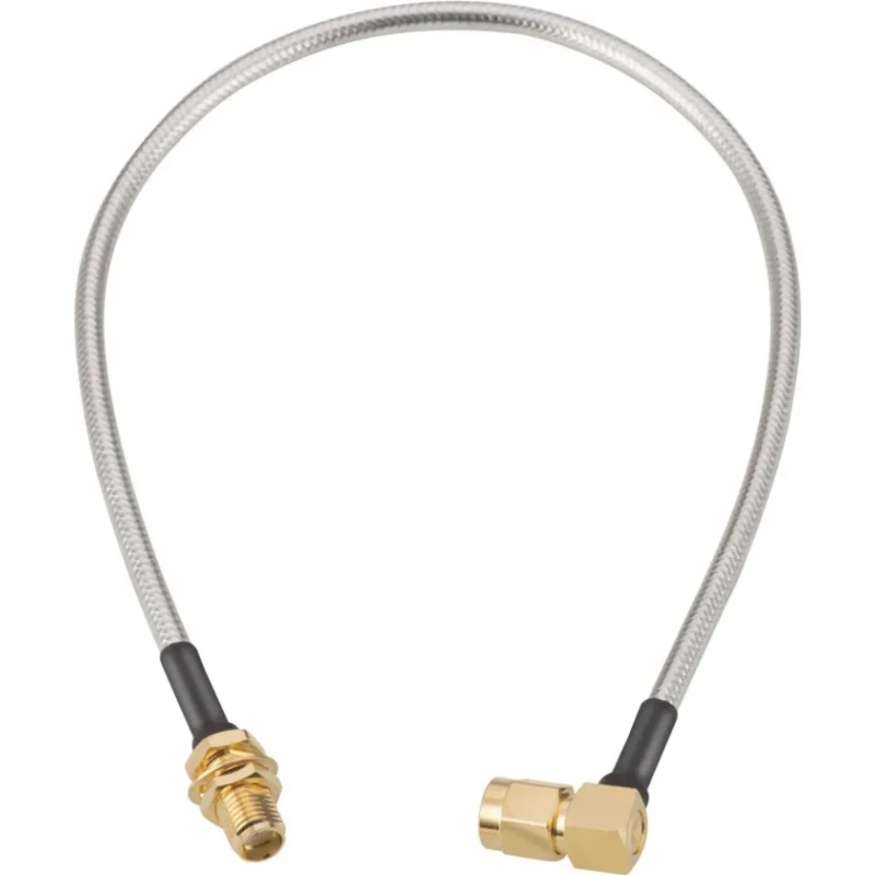 Wurth Elektronik SMA Series 304.8 mm RF Coaxial Cable 50 Ω, Terminated, White 65503603230507