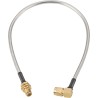 Wurth Elektronik SMA Series 304.8 mm RF Coaxial Cable 50 Ω, Terminated, White 65503603230507