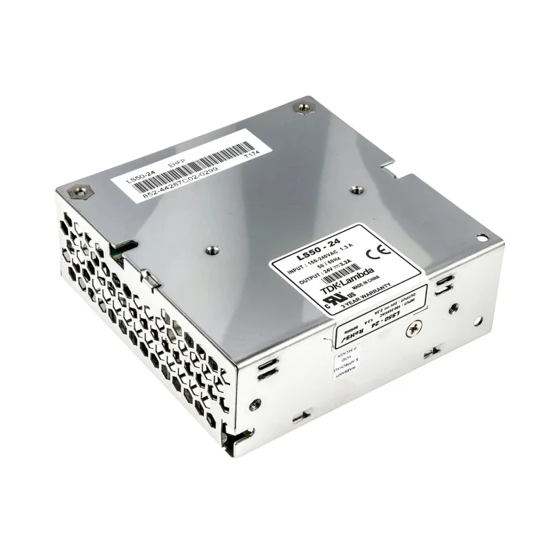 TDK-Lambda LS50-24 Switching Power Supply 24V DC, 50W, 2.2A Output, Universal Input Voltage LS50-24