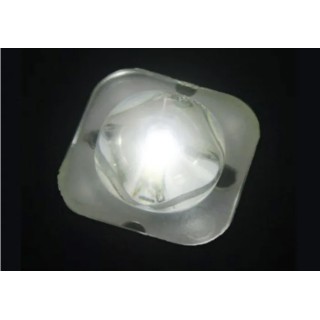 Polymer Optics LED Lens Wide Angle Lens Square Polycarbonate 15mm Diameter 536