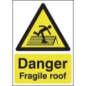 RS PRO Floor Sign Hazard & Warning Label A3 Polypropylene Rigid Yellow Black English 420x297 mm 181-2258