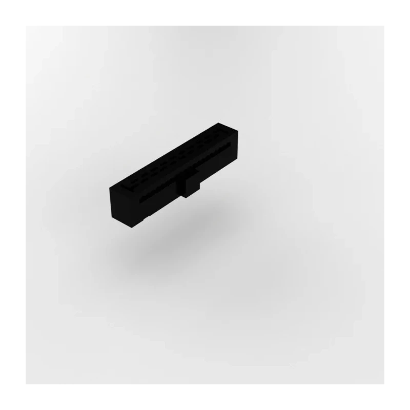 Samtec TCSD Series Flat Ribbon IDC Socket with Tiger Eye IDC Connector, 2 mm Length TCSD-10-01-F-N