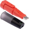 RS PRO Voltage Data Logger USB Interface PRO-USB-3 with 1 Channel, ±1% Accuracy, 0-30 V DC Range, Battery Powered PRO-USB-3