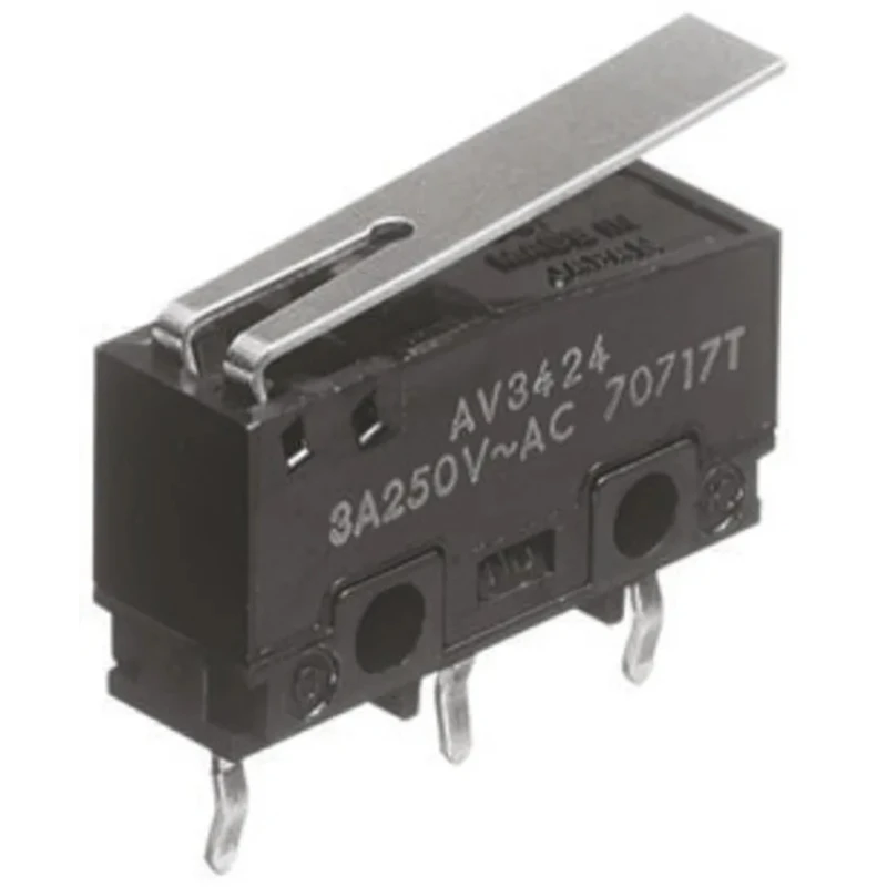 Panasonic Hinge Lever Micro Switch PCB Terminal 3A 250V AC SPCO AV34243-A
