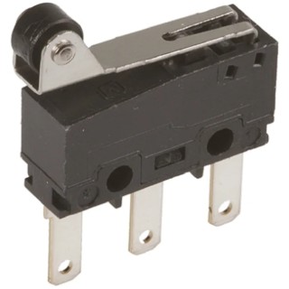 Panasonic Roller Lever Micro Switch, Tab Terminal, 3A, 250V AC, SPCO AV38523-A