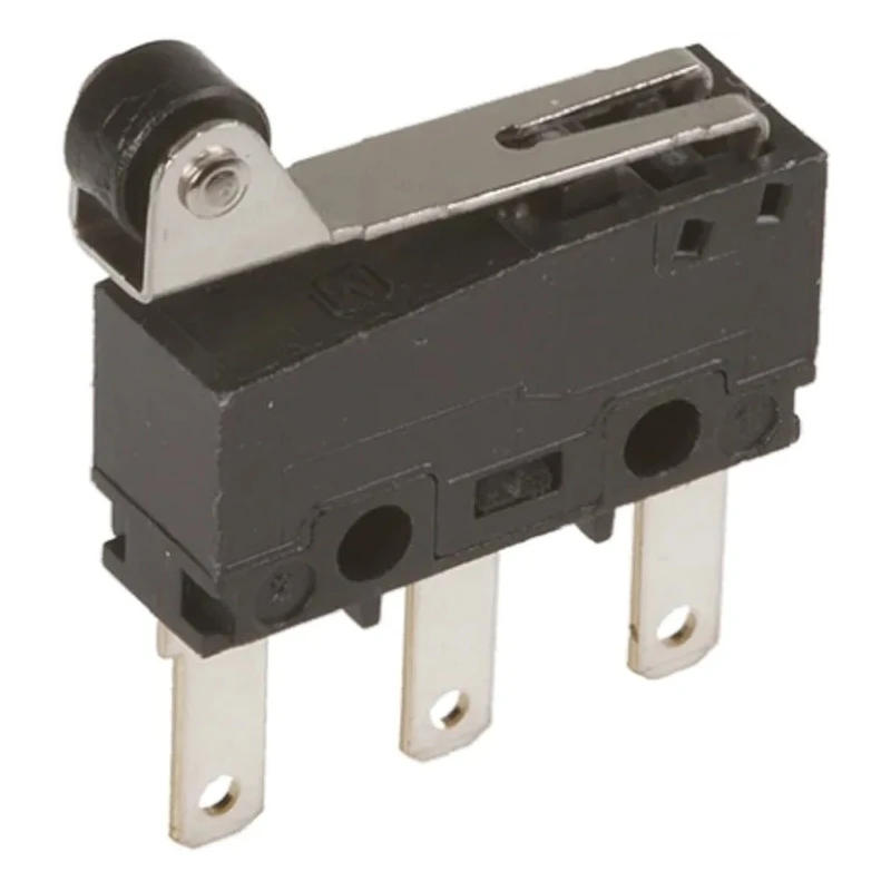 Panasonic Roller Lever Micro Switch, Tab Terminal, 3A, 250V AC, SPCO AV38523-A