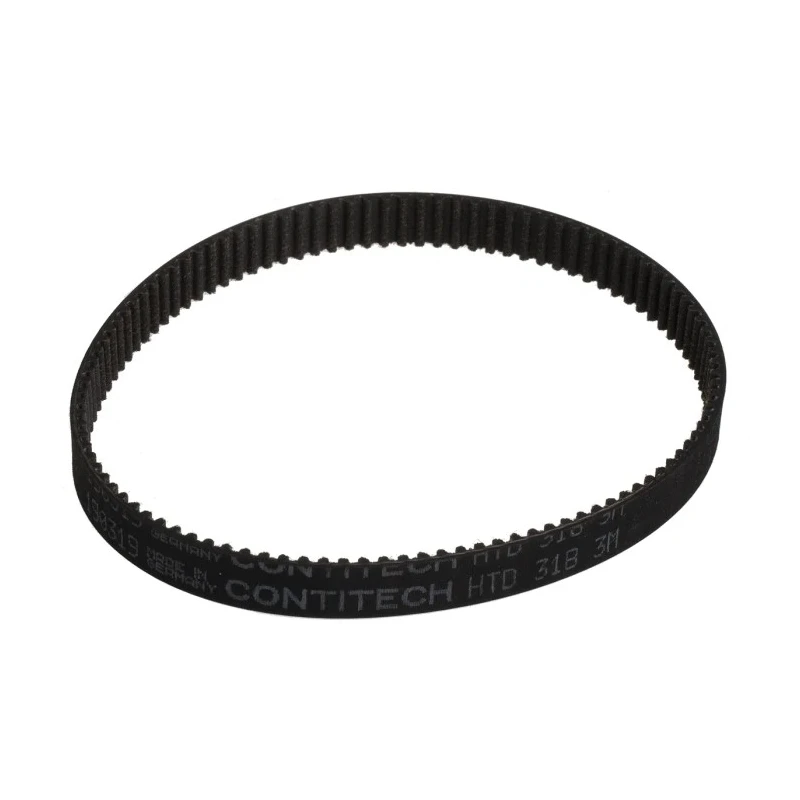 Contitech High Torque Power Rubber Timing Belt 318 mm Length, 9 mm Width, 106 Teeth HTD 318-3M-09