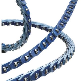 Fenner Drives Twist Link Belting Belt Section Z, 10mm Width, 5m Length, Polyethylene Terephthalate and Polyurethane L02Z5N