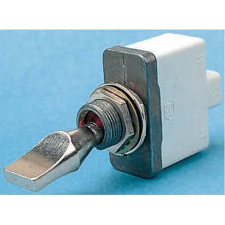 APEM Toggle Switch Panel Mount On-Off-On SPST Screw Terminal 24V DC 250V AC 3500 Series 3539-001N000