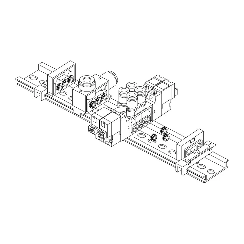 SMC Pneumatic Solenoid Valve with Metric M5 Port, 5 Port Solenoid, 24V DC, Die Cast Zinc Body, Halogenated Nitrile SY3000