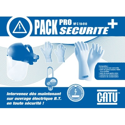 Catu Electrician Lockout Kit with 1 Lock, 6 mm Shackle Diameter, 50 mm Length KIT185102