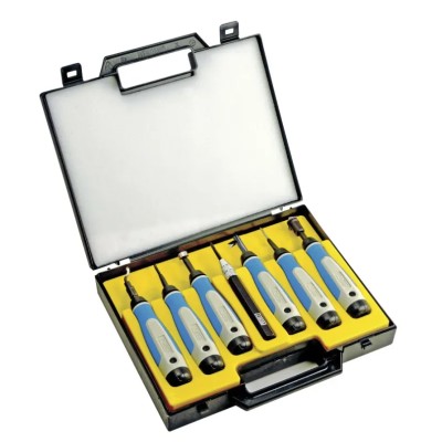 Noga NG Series Deburring Tool Kit, Multi-Tool Set in Handy Box SP7700