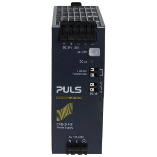 PULS DIN Rail Power Supply 24 V dc, 480 W, 20 A Output, 100-240 V ac Input CP20.241-S1