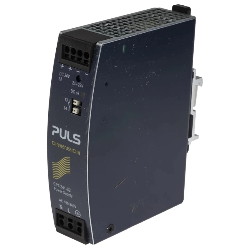 PULS CP DIN Rail Power Supply 150 V DC, 240 V AC Input, 24 V DC 5 A Output, 120 W CP5.241-S2