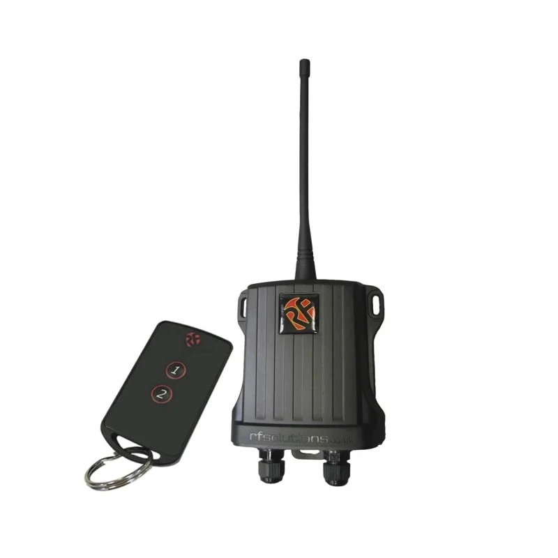 RF Solutions Remote Control System 433 MHz Frequency FM Modulation 4 Channels 6 to 32 V ac/dc QUANTAFOB-4S2