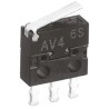 Panasonic Hinge Lever Micro Switch, Snap-In Latch, Solder Terminal, 100mA, 30V dc, AV402461