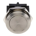 Bulgin Push Button Switch, Momentary SPST, Panel Mount, 19.2 mm Cutout, IP66, 5A 28V DC 250V AC MP0031