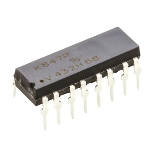 Vishay DC Input 4-Channel Optocoupler Through Hole 16-Pin DIP K847PH