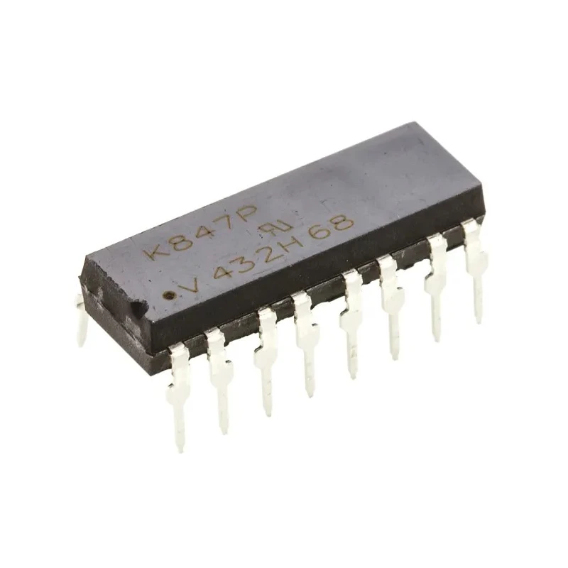 Vishay DC Input 4-Channel Optocoupler Through Hole 16-Pin DIP K847PH