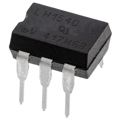 Vishay LH1540A Series Solid State Relay PCB Mount 0.25 A Load 350 V Load 1.45V Control LH1540AT