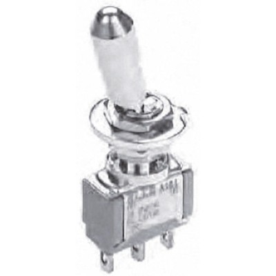 TE Connectivity Panel Mount Toggle Switch On-On SPDT Through Hole Terminal 28 V dc 125 V ac 1825136-7