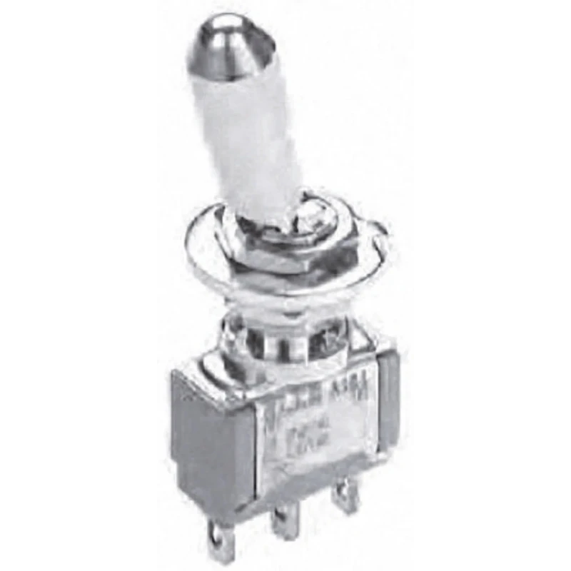 TE Connectivity Panel Mount Toggle Switch On-On SPDT Through Hole Terminal 28 V dc 125 V ac 1825136-7