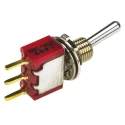 TE Connectivity Toggle Switch, PCB Mount, On-On, SPDT, Through Hole Terminal, 28 V dc, 115 V ac 4-1825136-4