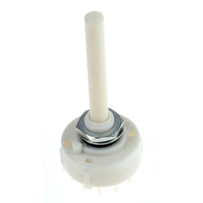 Lorlin CKF Series 3P4T Rotary Switch, 150mA Contact Current, Nylon Housing, IP65, PCB Mount CKF1051