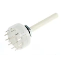 Lorlin CKF Series 3P4T Rotary Switch, 150mA Contact Current, Nylon Housing, IP65, PCB Mount CKF1051