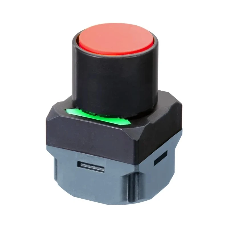 Omron Illuminated Push Button Complete Unit Panel Mount 40 mm Cutout Wireless Momentary Switch with Green A2W-TB-WC1 EU2BR