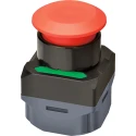 Omron Illuminated Momentary Push Button Complete Unit, Panel Mount, 40 mm Cutout, Green Red Yellow LED A2W-TB-WC1 EU1RB