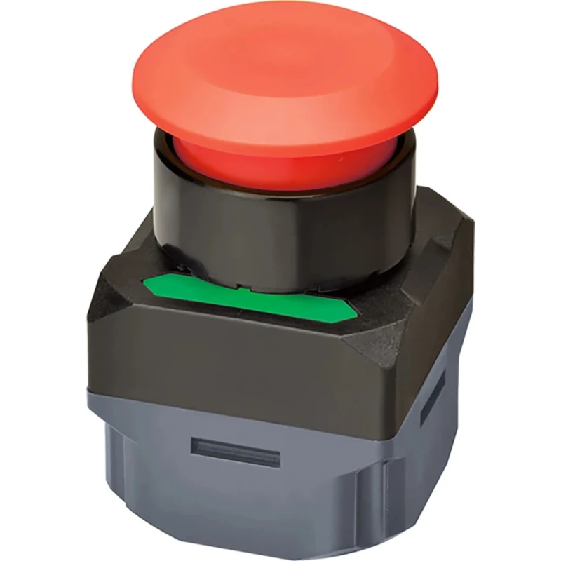 Omron Illuminated Momentary Push Button Complete Unit, Panel Mount, 40 mm Cutout, Green Red Yellow LED A2W-TB-WC1 EU1RB