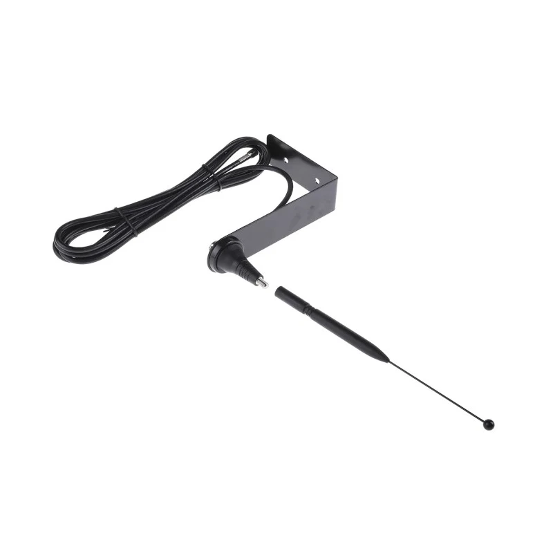 RF Solutions Whip Omni-Directional GSM & GPRS Antenna Wall/Pole Mount with SMA Male Connector 850-1800MHz 3m Lead ANT-GSM5WM