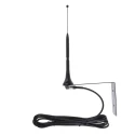 RF Solutions Whip Omni-Directional GSM & GPRS Antenna Wall/Pole Mount with SMA Male Connector 850-1800MHz 3m Lead ANT-GSM5WM